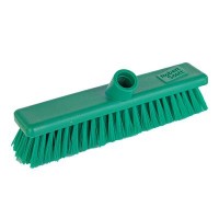 Hygiene Brush Head 12 Inch Green Hard
