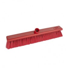 Hygiene Brush Head 18 Inch Soft Red