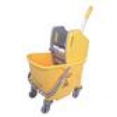 Industrail Bucket & Wringer 25 litre Yellow