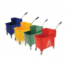 20 Litre Mop Bucket & Wringer Blue