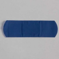 Blue Detectable Plasters 7.5 x 2.5cm -100