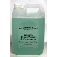 Ginger Black Pepper & Luxury Cardian Soap 5L