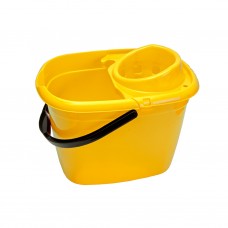 Household Plastic Bucket Yellow 14L