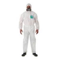 Premium Disposable Coverall White Coolsuit Size Large