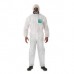 Premium Disposable Coverall White Coolsuit Size Large