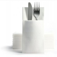 Airlaid Pocket Napkins White (20 x 25) Airlaid Pocket Napkins White (20 x 25)